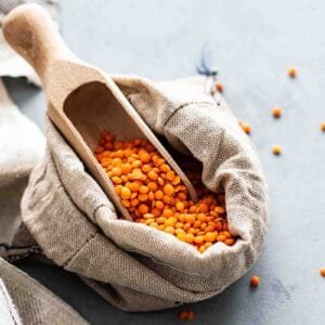 Red Lentils Split Seeds